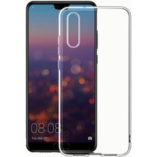 Techno Guru Huawei P20 Esnek ve Şeffaf Sheer Premium Tpu Silikon Kılıf