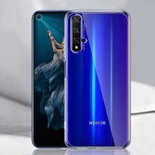 Techno Guru Honor 20 Esnek ve Şeffaf Sheer Premium Tpu Silikon Kılıf