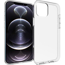 Techno Guru iPhone 14 Pro Max Esnek ve Şeffaf Sheer Premium Tpu Silikon Kılıf