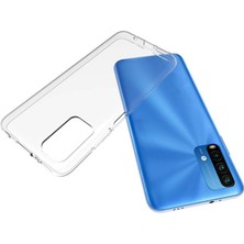 Techno Guru Redmi 9t Esnek ve Şeffaf Sheer Premium Tpu Silikon Kılıf