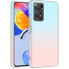 Techno Guru Redmi Note 11 Pro 5g Esnek ve Şeffaf Sheer Premium Tpu Silikon Kılıf