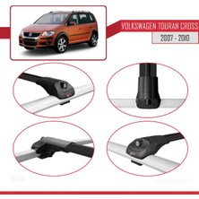 DBC Online Volkswagen Touran Cross 2007-2010 Arası ile Uyumlu Ace-1 Ara Atkı Tavan Barı Siyah