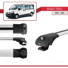 DBC Online Renault Trafic 2001-2014 Arası ile Uyumlu Ace-1 Ara Atkı Tavan Barı Gri