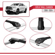 DBC Online Great Wall Cannon 2019 ve Sonrası ile Uyumlu Ace-1 Ara Atkı Tavan Barı Siyah
