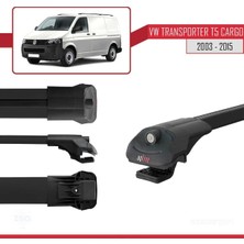 DBC Online Volkswagen Transporter (T5) 2003-2015 Arası ile Uyumlu Ace-1 Ara Atkı Tavan Barı Siyah