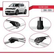 DBC Online Suzuki Ignıs 2016 ve Sonrası ile Uyumlu Ace-1 Ara Atkı Tavan Barı Gri