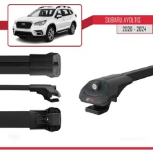 DBC Online Subaru Evoltis 2020 ve Sonrası ile Uyumlu Ace-1 Ara Atkı Tavan Barı Siyah