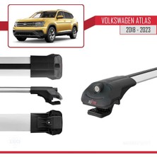 DBC Online Volkswagen Atlas 2018-2023 ile Uyumlu Ace-1 Ara Atkı Tavan Barı Gri