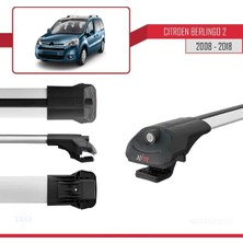 DBC Online Citroen Berlingo 2008-2018 Arası ile Uyumlu Ace-1 Ara Atkı Tavan Barı Gri