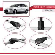DBC Online Hyundai Elantra Touring (Fd) 2007-2011 Arası ile Uyumlu Ace-1 Ara Atkı Tavan Barı Gri