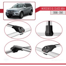 DBC Online Mercedes Gl Class (X164) 2006-2012 Arası ile Uyumlu Ace-1 Ara Atkı Tavan Barı Gri