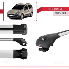 DBC Online Citroen Nemo 2007 ve Sonrası ile Uyumlu Ace-1 Ara Atkı Tavan Barı Gri