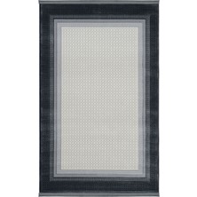 Cool Halı Pella 6816 Gri Krem Halı Yolluk Oturma Odası Halısı Yatak Odası Halısı Klasik Çerçeveli Salon Halısı