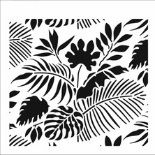 Stencil Sarayi Boyama Şablon Çiçek ve Meyve - 8013