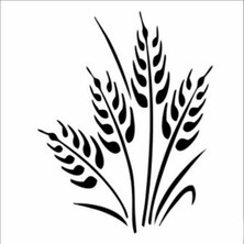 Stencil Sarayi Boyama Şablon Çiçek ve Meyve - 8278