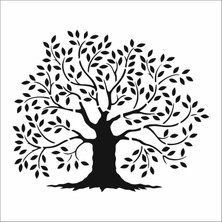 Stencil Sarayi Boyama Şablon Çiçek ve Meyve - 7969