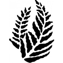 Stencil Sarayi Boyama Şablon Çiçek ve Meyve - 4637