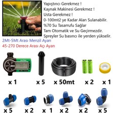 Refox Rainbird Otomatik Çim Sulama Fiskiye Sprey Seti