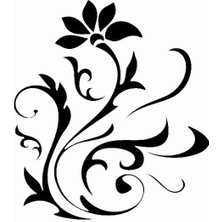 Stencil Sarayi Boyama Şablon Çiçek ve Meyve - 4749