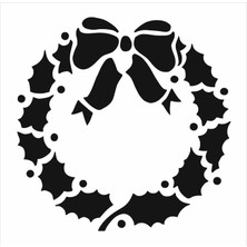 Stencil Sarayi Boyama Şablon Tac - 4368