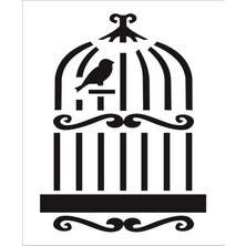 Stencil Sarayi Boyama Şablon Objeler - 1257