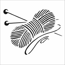 Stencil Sarayi Boyama Şablon Objeler - 4461