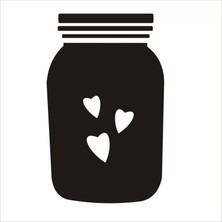 Stencil Sarayi Boyama Şablon Mutfak Obje ve Yazıları - 8833