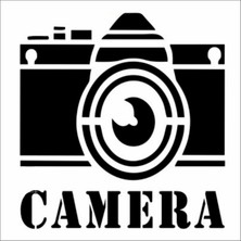 Stencil Sarayi Boyama Şablon Objeler - 8282