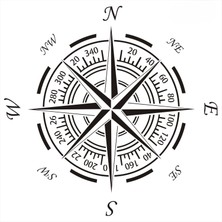 Stencil Sarayi Boyama Şablon Objeler - 8768