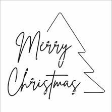 Stencil Sarayi Boyama Şablon Yeni Yıl - 8907