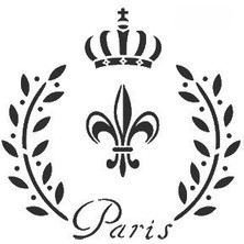 Stencil Sarayi Boyama Şablon Tac - 4432