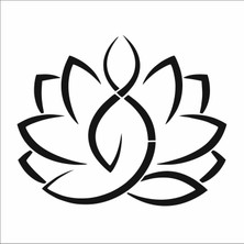 Stencil Sarayi Boyama Şablon Yoga - 8503