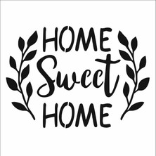 Stencil Sarayi Boyama Şablon Yazı ve Numaralar - 4403