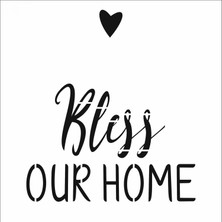 Stencil Sarayi Boyama Şablon Yazı ve Numaralar - 8578