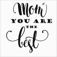 Stencil Sarayi Boyama Şablon Yazı ve Numaralar - 8236