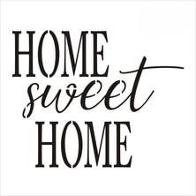 Stencil Sarayi Boyama Şablon Yazı ve Numaralar - 8816