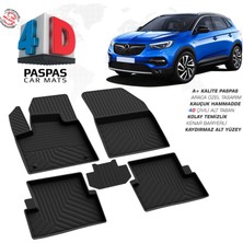 RK Carshop Opel Grandland x Ferrous 4d Havuzlu Kauçuk Paspas 2017 2021