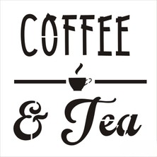 Stencil Sarayi Boyama Şablon Yazı ve Numaralar - 8796