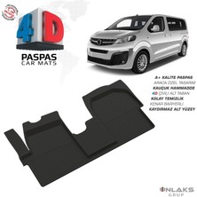 RK Carshop Opel Vivaro C (Zafira Life) Ferrous 4d Havuzlu Kauçuk Paspas 2019 ve Üstü