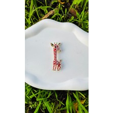 Queen Accessory Zebra Broş