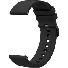 Kreton Haylou Watch LS02 ile Uyumlu Kordon Jel Silikon Tokalı Kayış