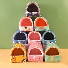 Huoxun Shopb Aslan Tarzı M 10X10 Hamster Pamuk Yuva Yoğun Quoll Yuva Bal Çantası Uçan Yuva Küçük Evcil Altın Pamuk Yuva Tavşan Yuva Guinea Domuzu Guinea Domuzu Yuvası - E-Ticaret Başlığı (Yurt Dışından)