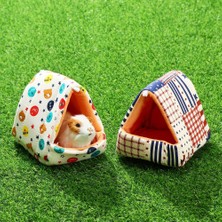 Huoxun Shop B Type7-L Stili 1 Adet Sevimli Rahat Hamster Evi Küçük Hayvan Yatak Yumuşak Guinea Pig Yuvası Sıcak Mat Mini Kafes Tavşan Sincap Için (Yurt Dışından)