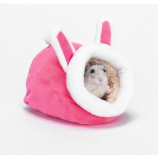 Huoxun Shopb Sarı Stil 13X10X10CM Hamster Evi Guinea Pig Hamster Pamuk Evi Evcil Hayvan Yatağı Küçük Hayvan Yuvası Kış Sıcak Fareler Sincaplar Kuşlar Için (Yurt Dışından)