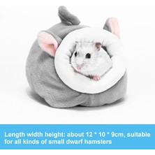 Huoxun Shopb Sarı Stil 13X10X10CM Hamster Evi Guinea Pig Hamster Pamuk Evi Evcil Hayvan Yatağı Küçük Hayvan Yuvası Kış Sıcak Fareler Sincaplar Kuşlar Için (Yurt Dışından)