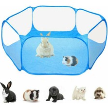 Huoxun Shop B Siyah Stil Taşınabilir Evcil Hayvan Kedi Köpek Kafesi Çadır Oyun Çiti Katlanabilir Çit Hamster Kirpi Küçük Hayvanlar Için Nefes Alabilir Yavru Kedi Tavşan Kobay Domuzu (Yurt Dışından)