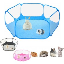 Huoxun Shop B Siyah Stil Taşınabilir Evcil Hayvan Kedi Köpek Kafesi Çadır Oyun Çiti Katlanabilir Çit Hamster Kirpi Küçük Hayvanlar Için Nefes Alabilir Yavru Kedi Tavşan Kobay Domuzu (Yurt Dışından)