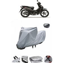 Wovex Honda Wave  Su Geçirmez Motosiklet Brandası Arka Çanta Uyumlu