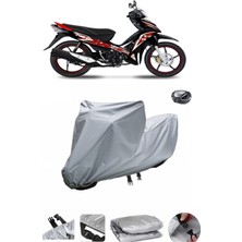 Wovex Tvs Neo X3I  Su Geçirmez Motosiklet Brandası Arka Çanta Uyumlu