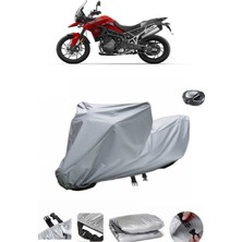 Wovex Triumph Tiger 900 Gt  Su Geçirmez Motosiklet Brandası Arka Çanta Uyumlu